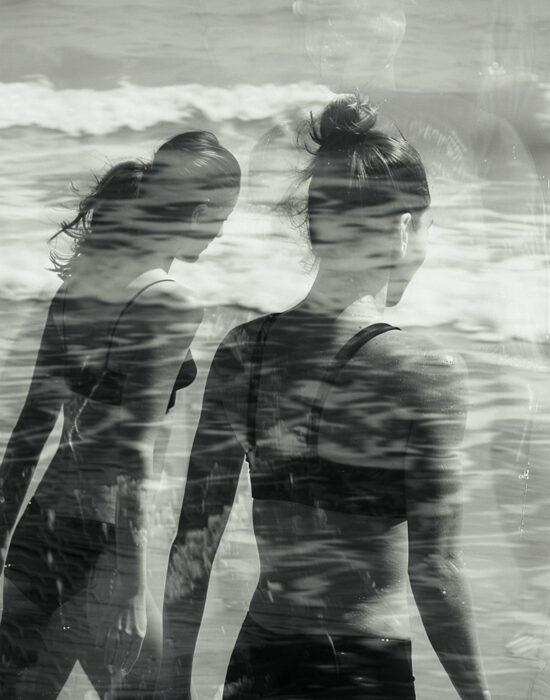 Dreamlike Double Exposure by the Water Dreamlike Double Exposure by the Water